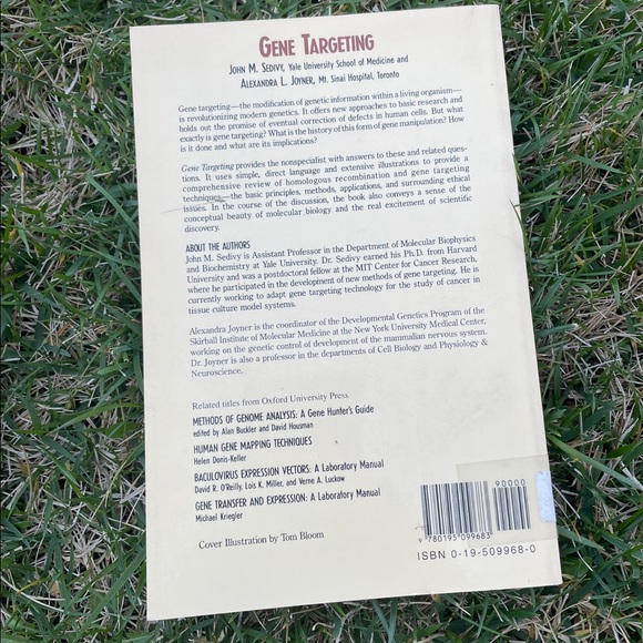 ⭐️ Science 🧪biology 🧬 gene targeting book textbook ⭐️ - Picture 3 of 3